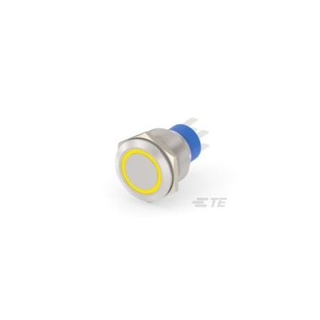 Te Connectivity AV22 DPM 5A MOVE RING LED YELLOW 12V 4-2213772-9
